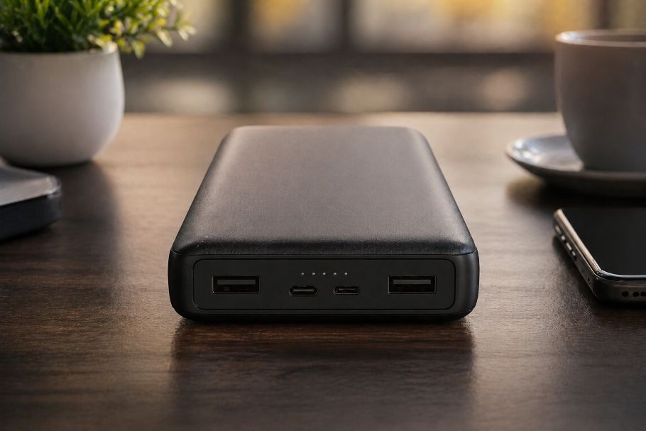 Повербанк на столі